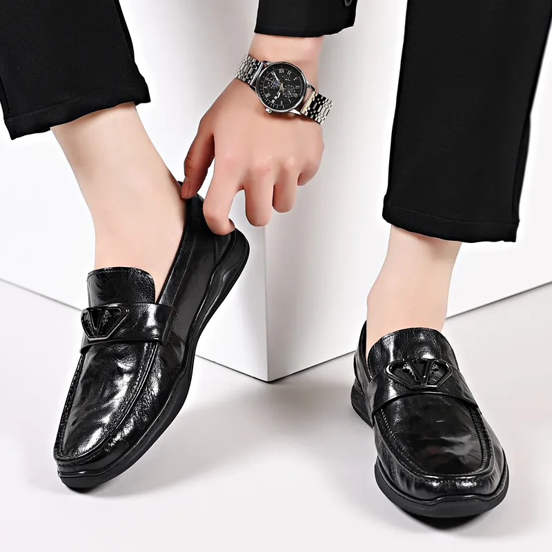 XIAOTOULANG Beanie Shoes Men's Black-6