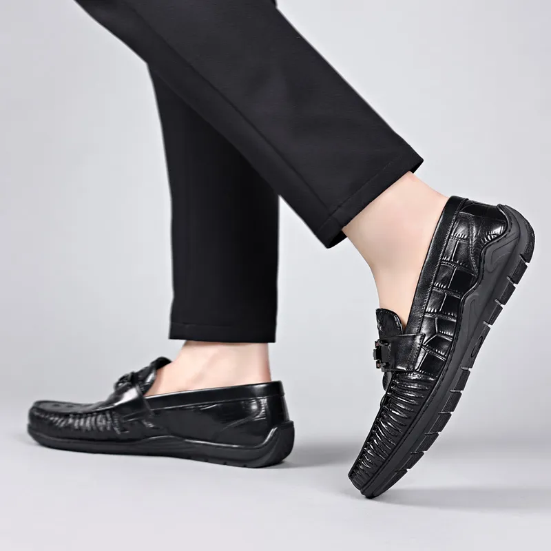 XIAOTOULANG Beanie Shoes Men's Black-9
