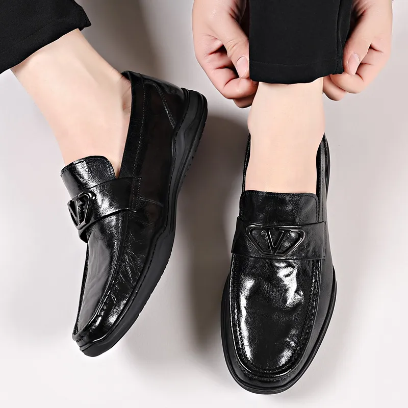 XIAOTOULANG Beanie Shoes Men's Black-7