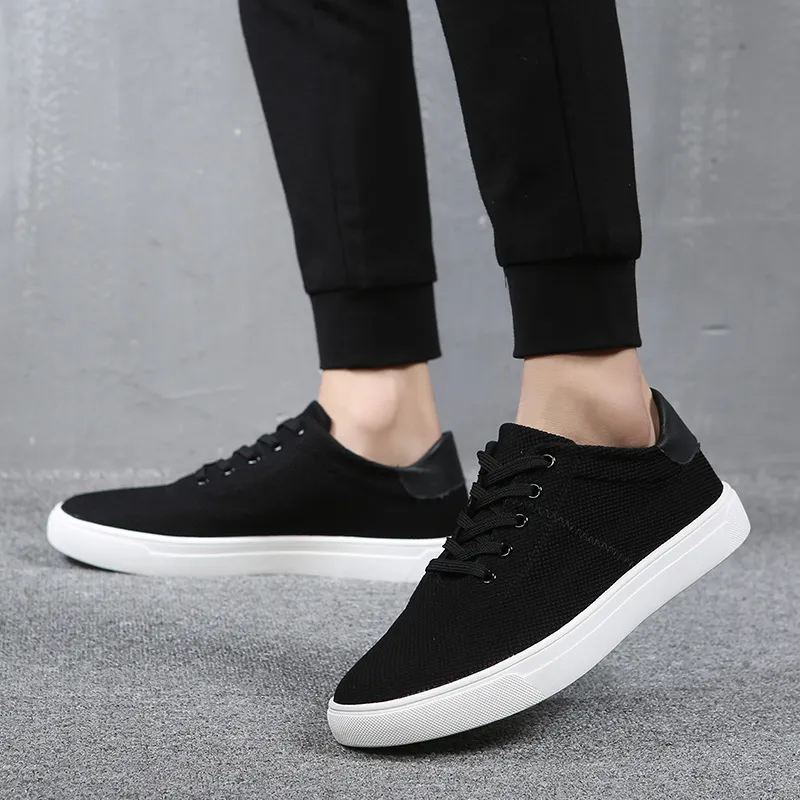 XIAOTOULANG Durable Breathable Lightweight Low Top Canvas Shoes Men's-7