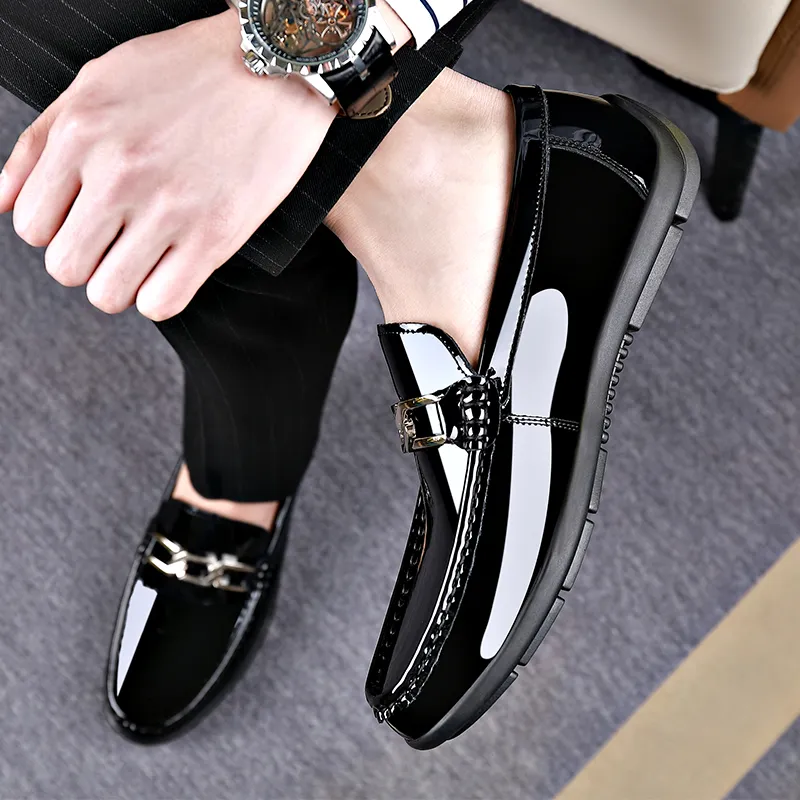 XIAOTOULANG Beanie Shoes Men's Black-8