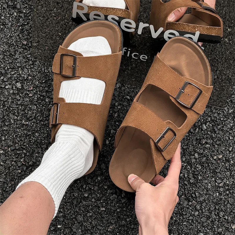 XIAOTOULANG Slip Resistant Odor Resistant Slide Slippers Unisex-6