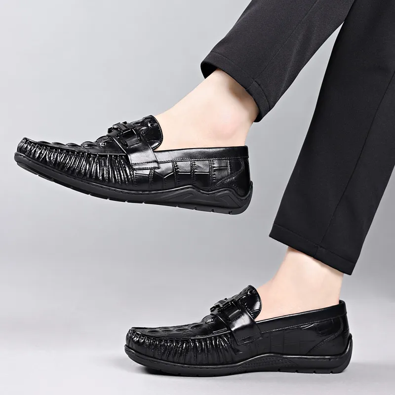 XIAOTOULANG Beanie Shoes Men's Black-5