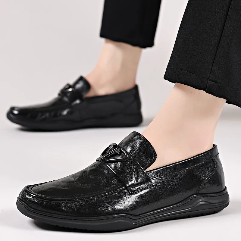 XIAOTOULANG Beanie Shoes Men's Black-8