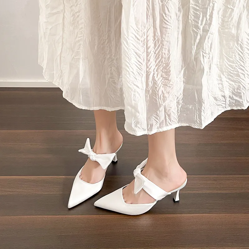 Beijiani Rubber Sole Abrasion Resistant Slip Resistant Closed Toe Slippers Women's-3