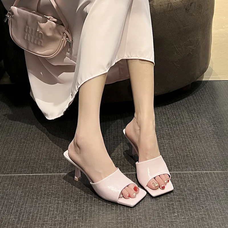 Beijiani Rubber Sole Slip Resistant Abrasion Resistant Slide Slippers Women's-12