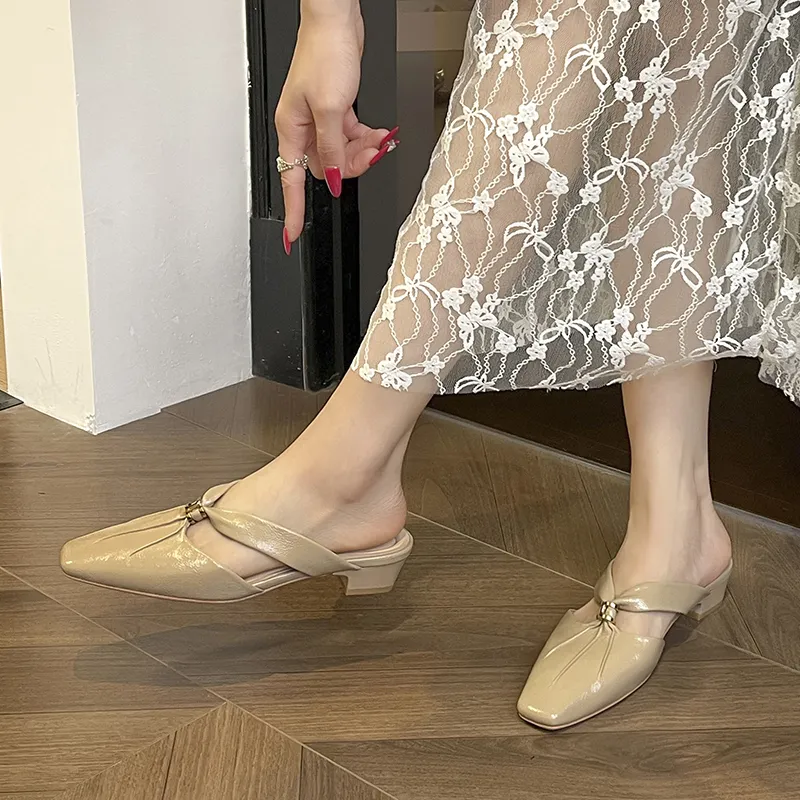 Beijiani Closed Toe Slippers Women's-13