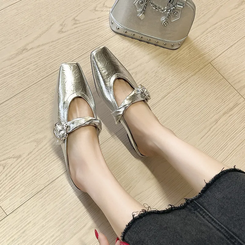 Beijiani Abrasion Resistant Slip Resistant Closed Toe Slippers Women's-15