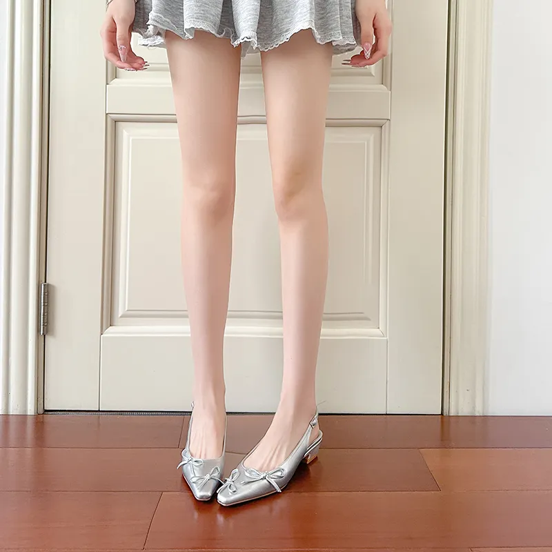 Beijiani Chunky Heel High Heels 3.5CM Women's-12