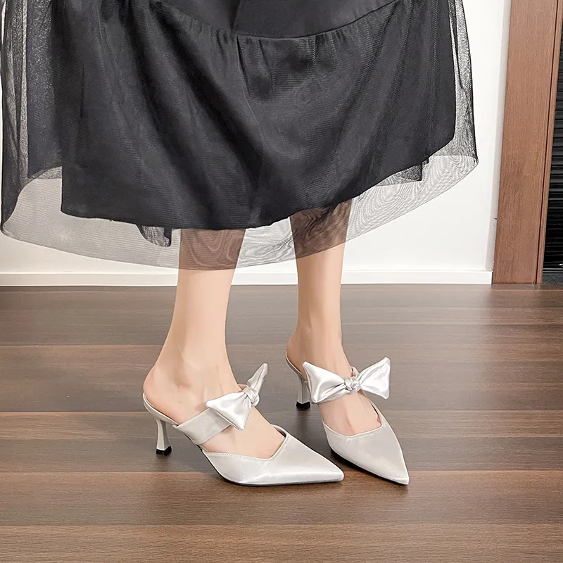 Beijiani Rubber Sole Abrasion Resistant Slip Resistant Closed Toe Slippers Women's-8