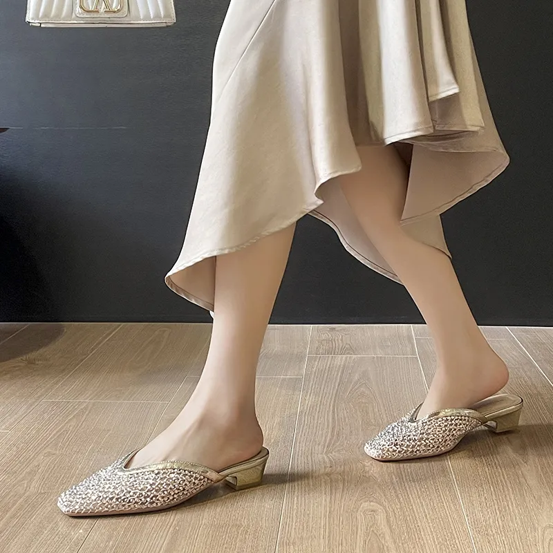 Beijiani Closed Toe Slippers Women's-13