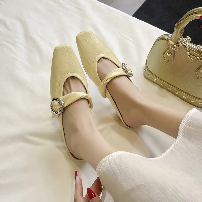 Beijiani Abrasion Resistant Slip Resistant Closed Toe Slippers Women's-6