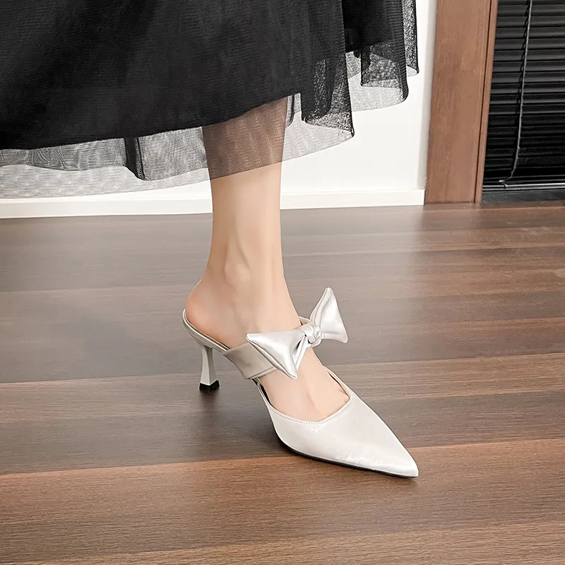 Beijiani Rubber Sole Abrasion Resistant Slip Resistant Closed Toe Slippers Women's-10