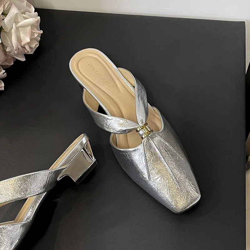 Beijiani Closed Toe Slippers Women's-17