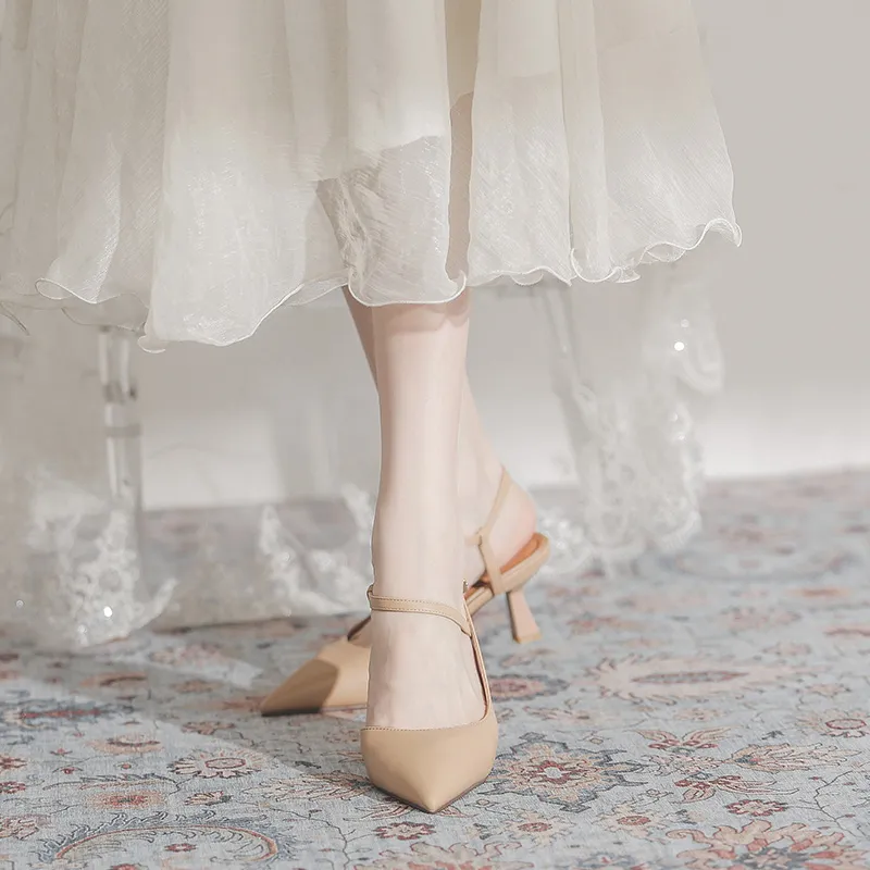 Beijiani Slim Heel High Heels 6CM Women's-9
