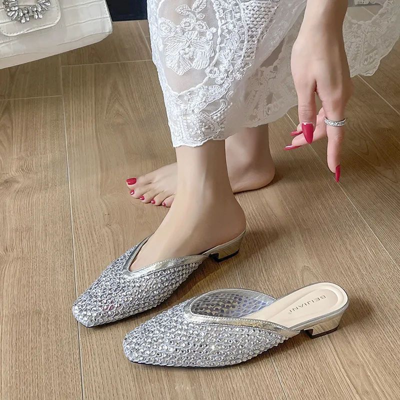 Beijiani Closed Toe Slippers Women's-9