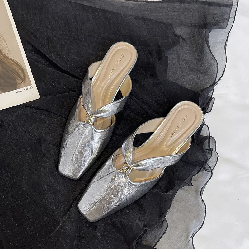 Beijiani Closed Toe Slippers Women's-15