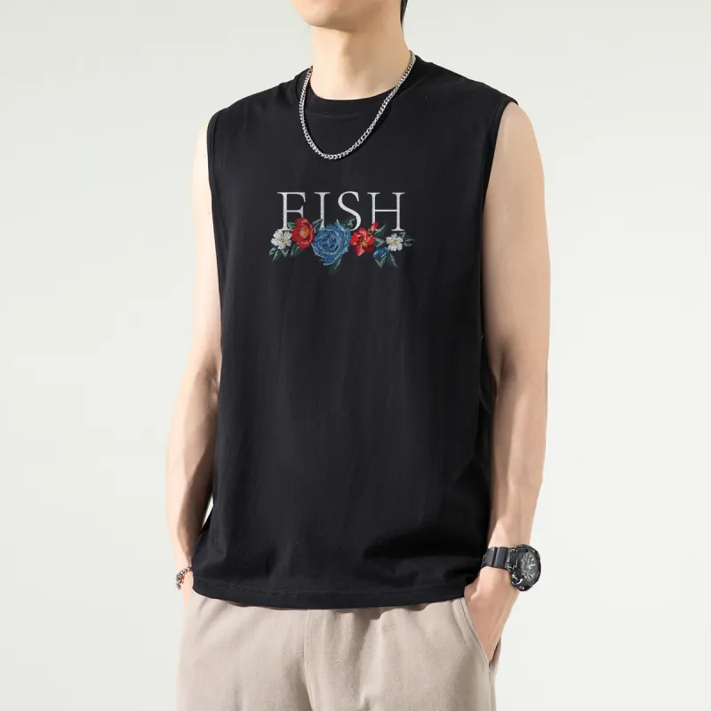 FISHGALAXY Tank Tops Unisex-2