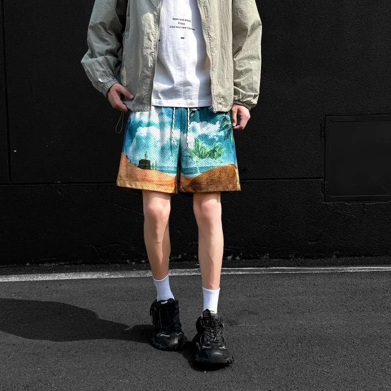 FISHGALAXY Casual Shorts Unisex-14