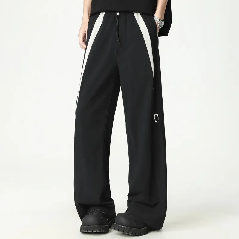 FISHGALAXY Casual Pants Unisex Black-2
