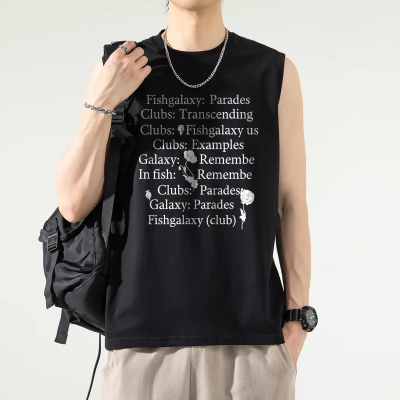 FISHGALAXY Tank Tops Unisex-3