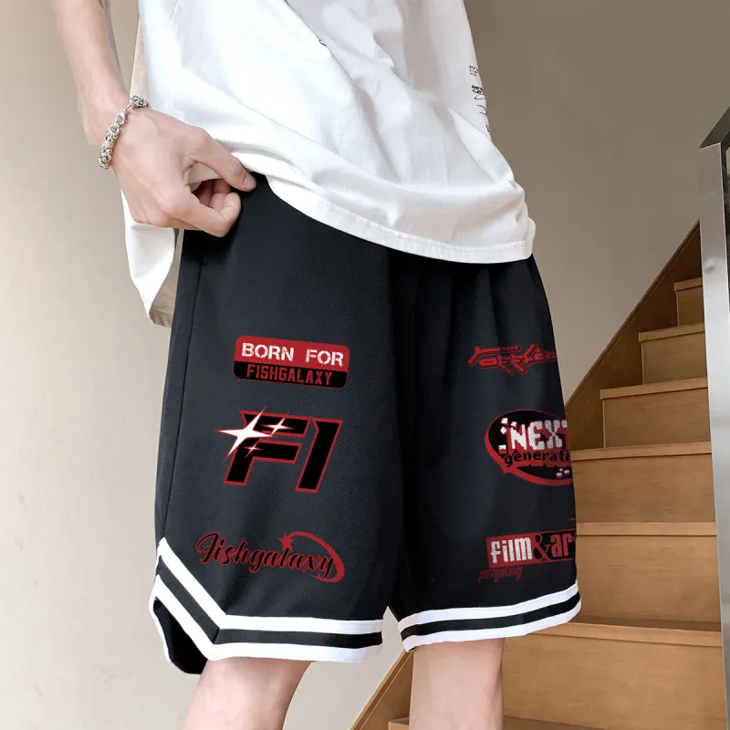 FISHGALAXY Basketball Shorts Unisex-2