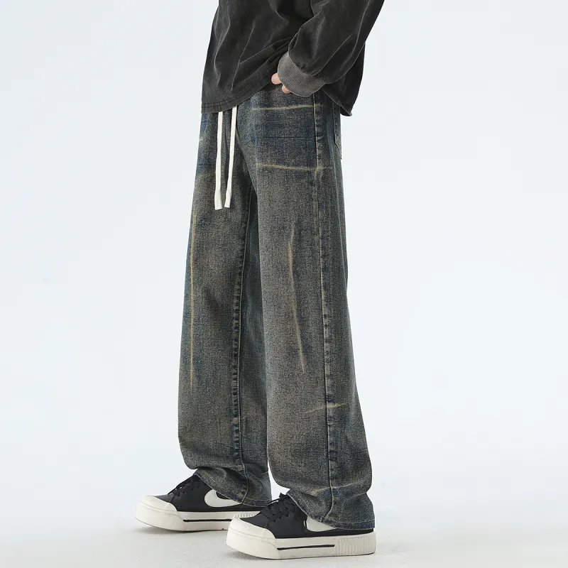 FISHGALAXY Jeans Unisex Blue-6