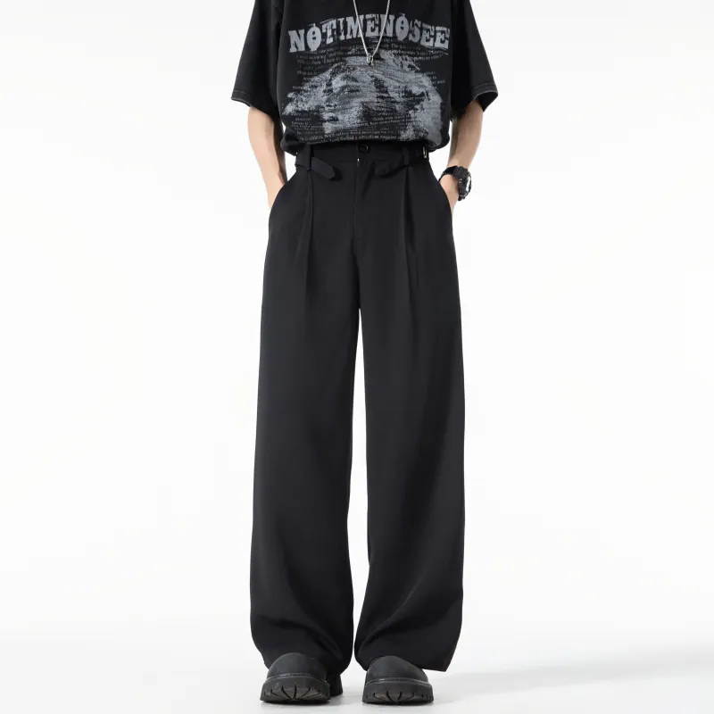 FISHGALAXY Suit Trousers Unisex Black-2