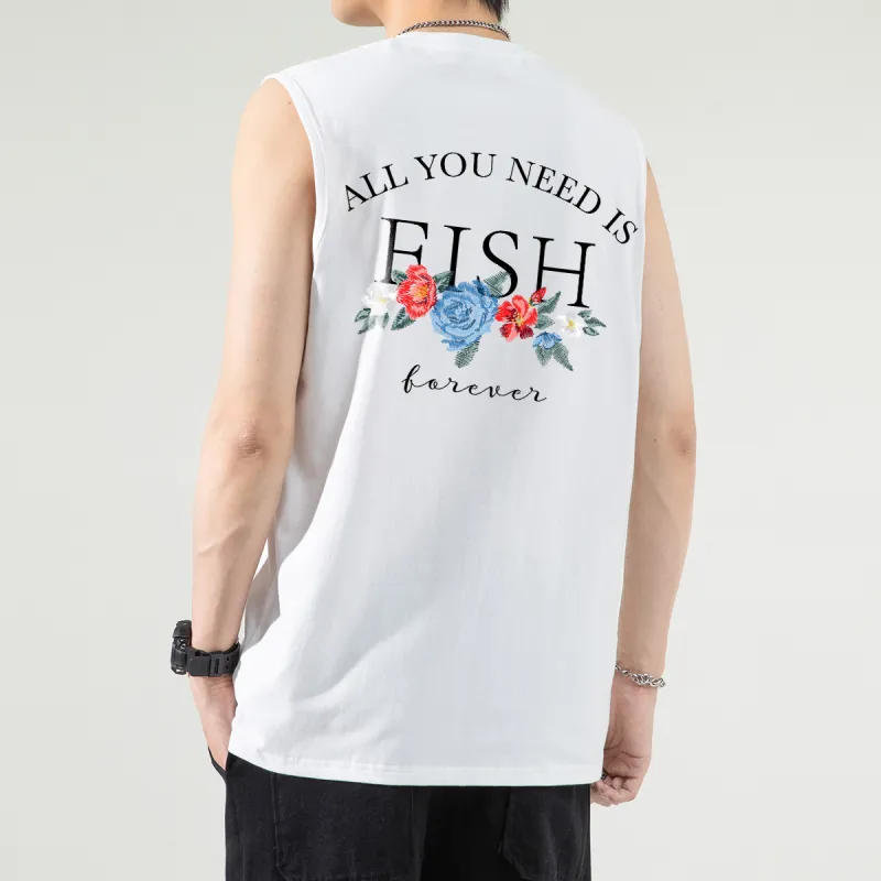 FISHGALAXY Tank Tops Unisex-7