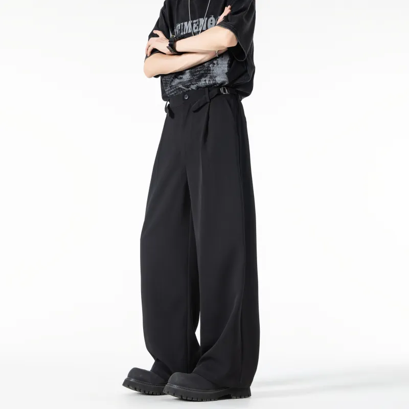 FISHGALAXY Suit Trousers Unisex Black-3