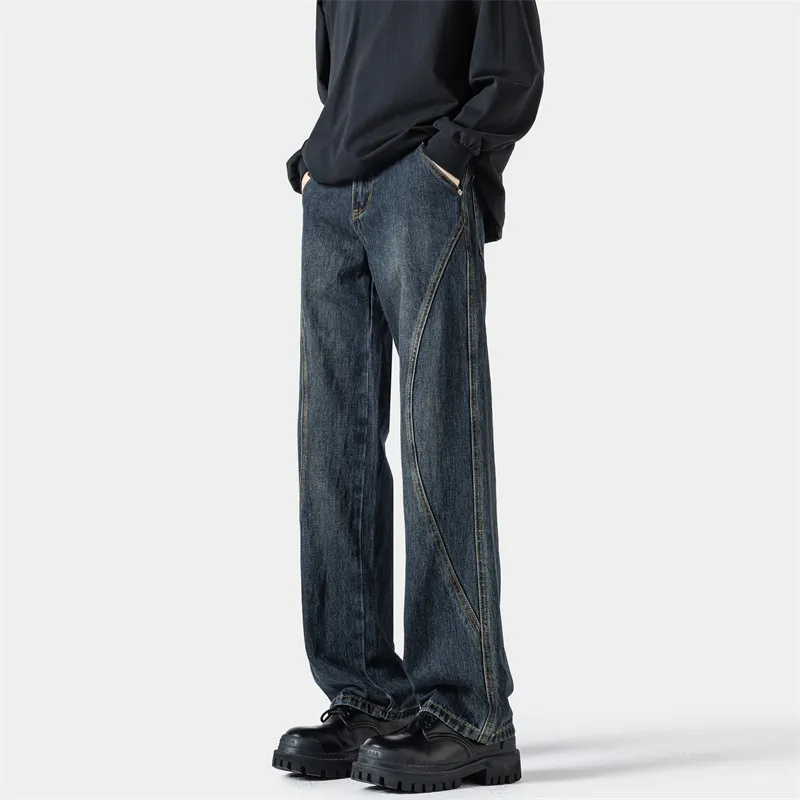 FISHGALAXY Jeans Unisex Blue-4