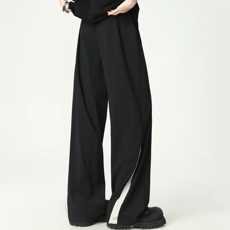FISHGALAXY Casual Pants Unisex Black-3