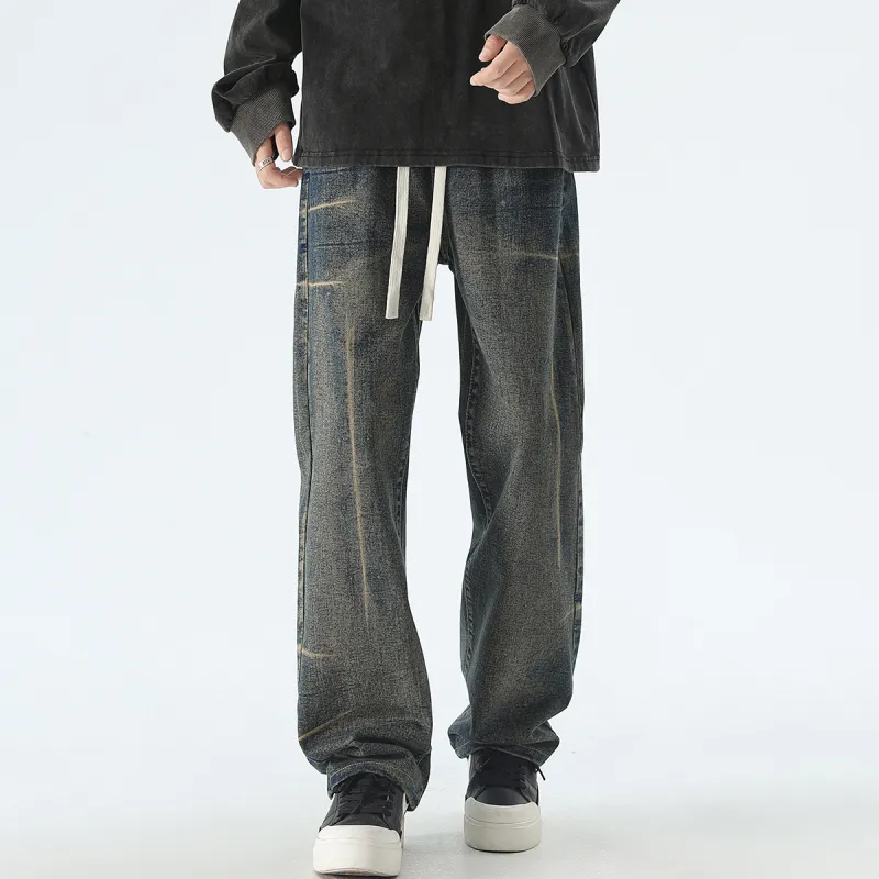 FISHGALAXY Jeans Unisex Blue-3