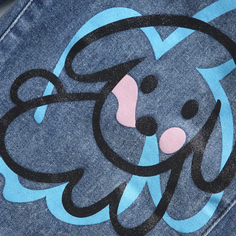 FISHGALAXY Jeans Unisex Blue-5