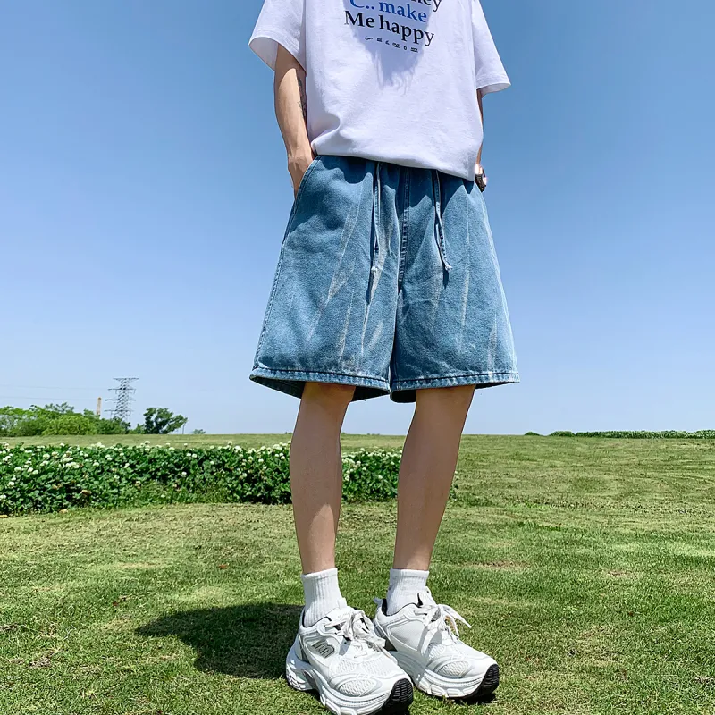 FISHGALAXY Denim Shorts Unisex-7