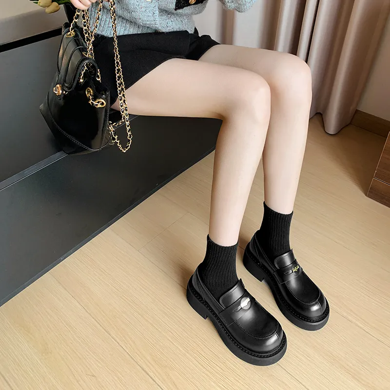 MIS. DANNY Loafers Women's Brown/Black-1