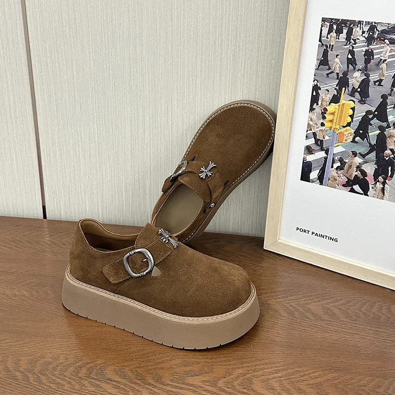 MIS. DANNY Casual Single Shoes 4.5CM Women's-4
