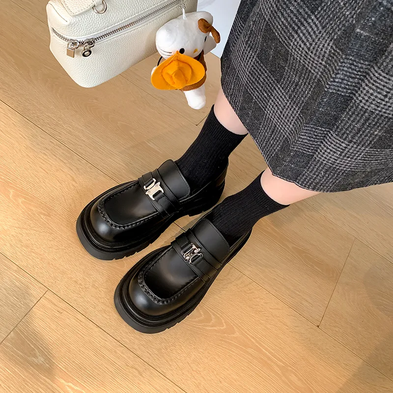 MIS. DANNY Loafers Women's Brown/Black-5