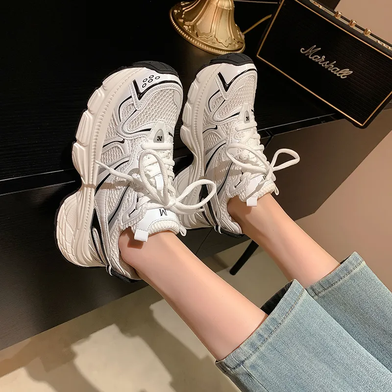 MIS. DANNY Low-Top Chunky Sneakers Women's-3