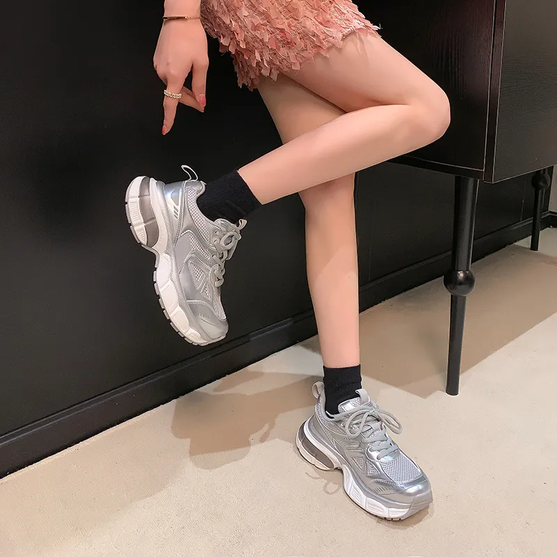 MIS. DANNY Slip-Resistant Breathable Chunky Sneakers Women's-7