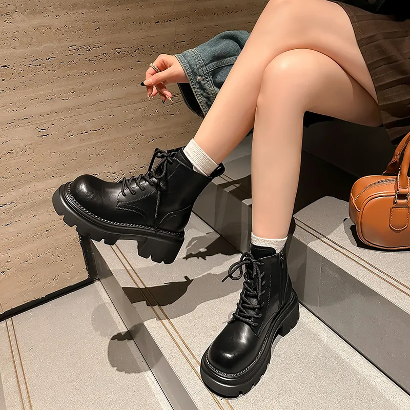 MIS. DANNY Martin Boot 6.5CM Women's-7