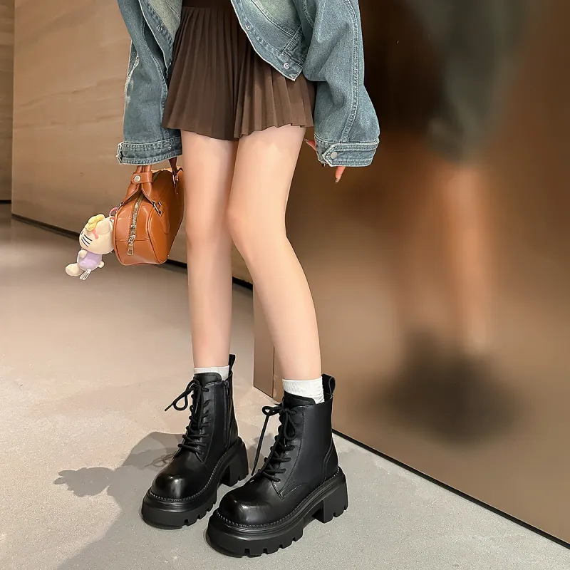 MIS. DANNY Martin Boot 6.5CM Women's-5