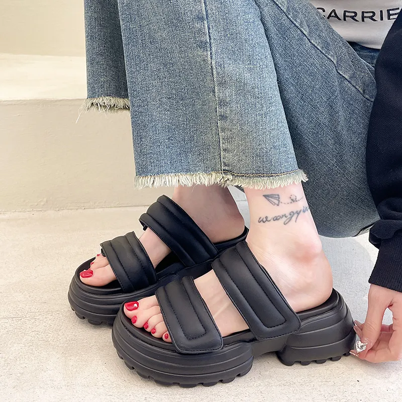 MIS. DANNY Slide Slippers 6cm Women's-2