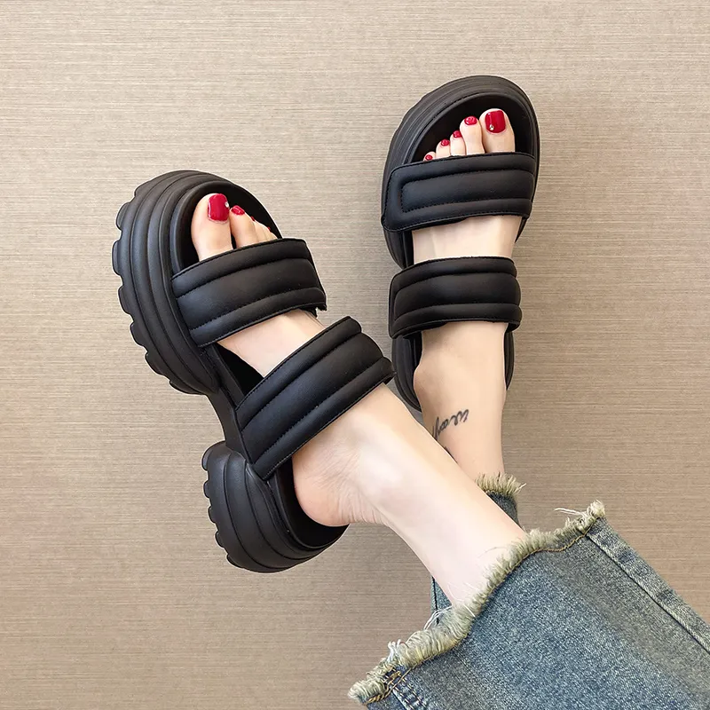 MIS. DANNY Slide Slippers 6cm Women's-1