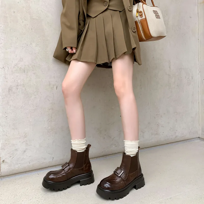 MIS. DANNY Chelsea Boots 6CM Women's-2