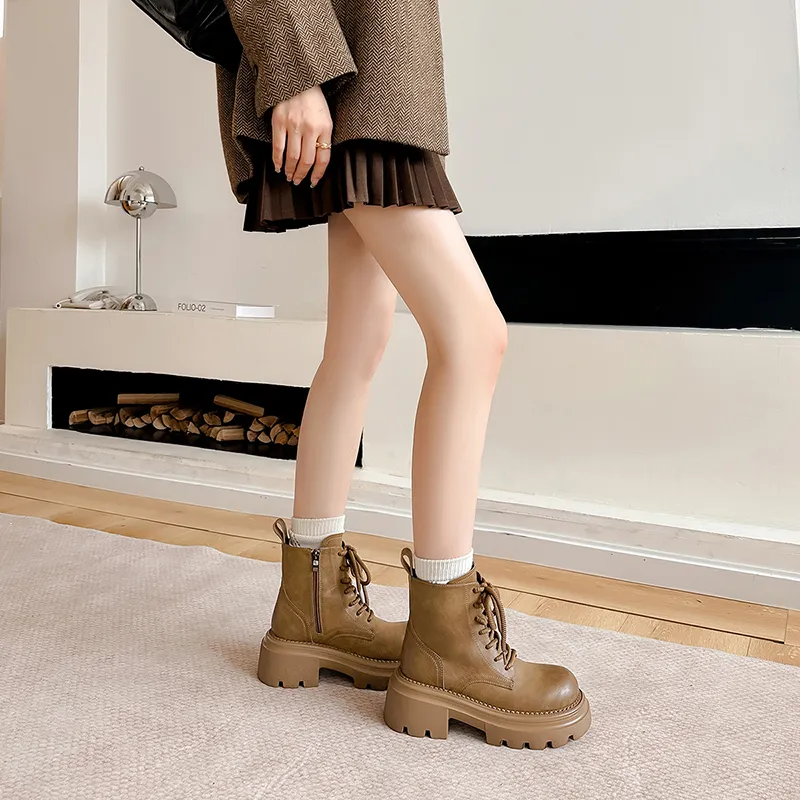 MIS. DANNY Martin Boot 6.5CM Women's-1
