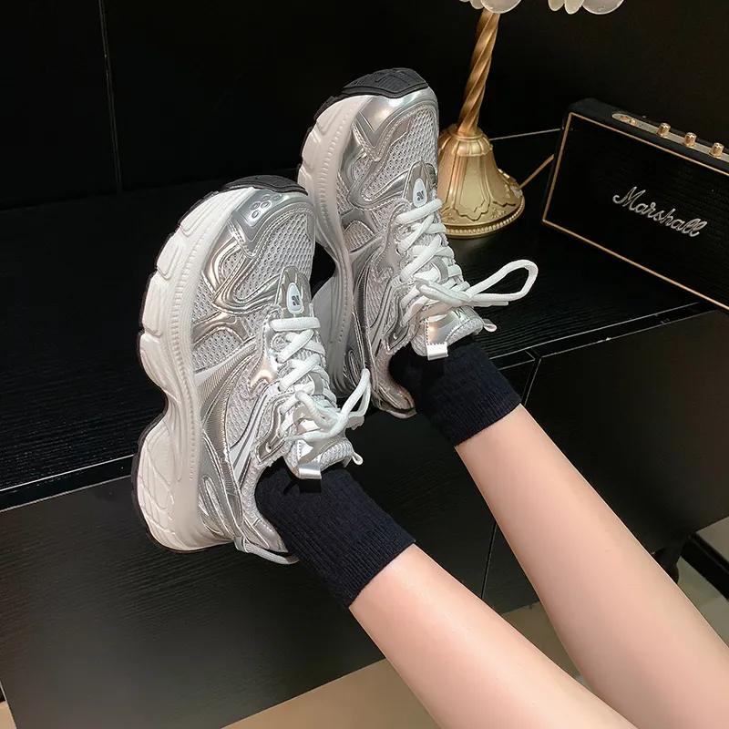 MIS. DANNY Low-Top Chunky Sneakers Women's-7