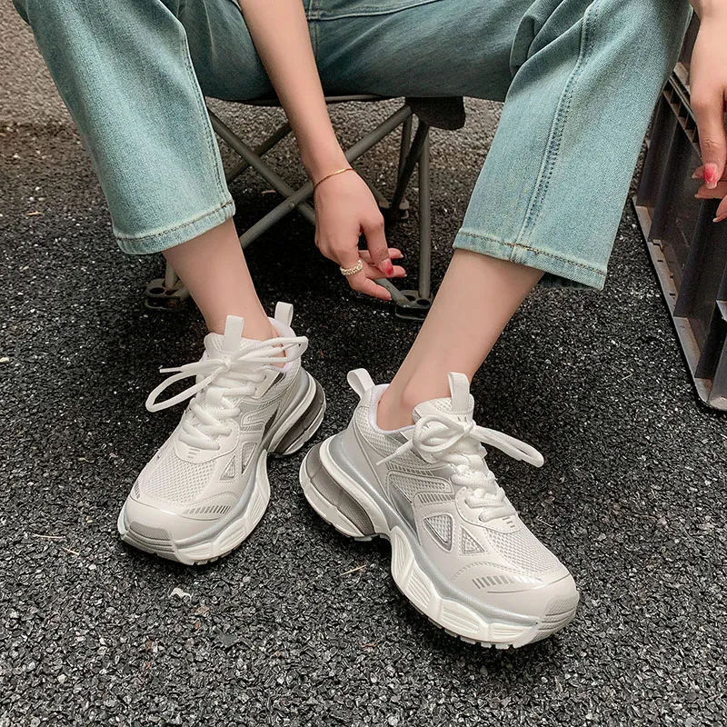 MIS. DANNY Slip-Resistant Breathable Chunky Sneakers Women's-2