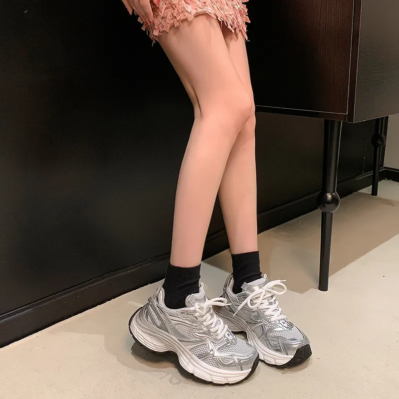 MIS. DANNY Low-Top Chunky Sneakers Women's-6