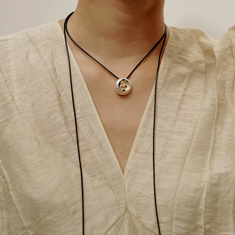 Juunngle Lab 925 Sterling Silver Necklaces Women's-1